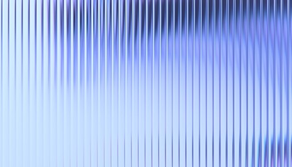 Abstract background with reeded glass effect, 3d render