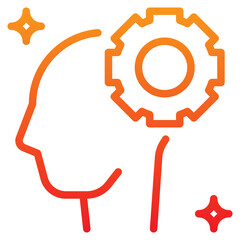 Sticker - Innovation Mind Icon