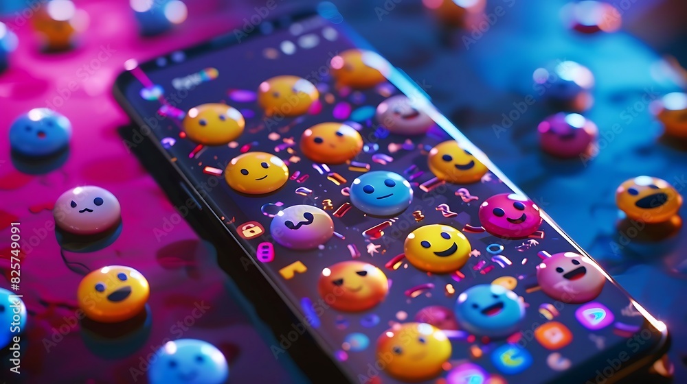 Emojis are vibrant, pictorial representations that convey a wide array ...