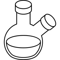 Sticker - Laboratory Glassware Icon