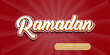 © MohammadAkib - 3D Fully Editable  Vintage Style Text Effect. editable original vector text effect with modern style design. 'Ramadan' editable text effect alphabet font typography typeface.