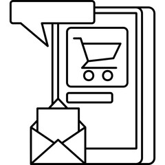 Sticker - Sms Marketing Icon