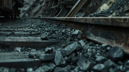 A final quality check before the coal is loaded onto trucks for transportation.