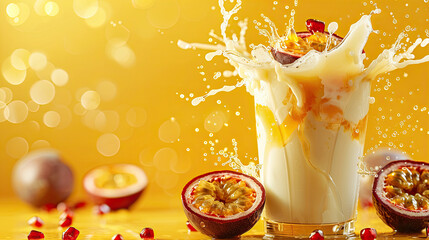 Sticker - passion fruit milkshake 