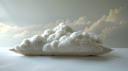 Poster - pillow made of clouds