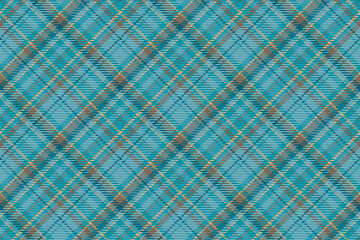 Wall Mural - Seamless pattern of scottish tartan plaid. Repeatable background with check fabric texture. Vector backdrop striped textile print.