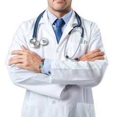 Wall Mural - doctor with stethoscope