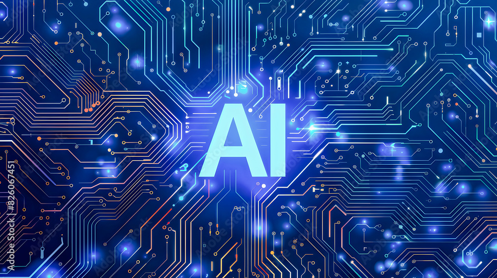 Symbol Image Futuristic Digital Network AI Artificial Intelligence Logo ...