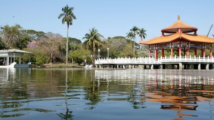 Canvas Print - Tainan city park in Tainan, Taiwan