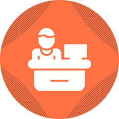 Canvas Print - Helpdesk Vector Icon