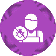 Sticker - Pest Control Vector Icon