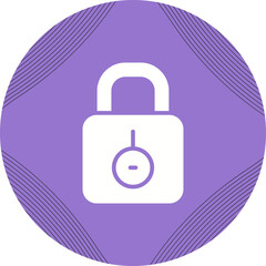 Poster - Lock Vector Icon