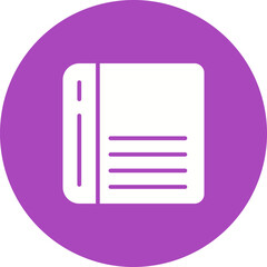 Poster - Book Vector Icon