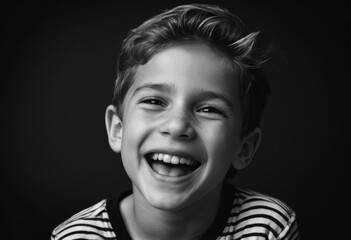 portrait of a child, happy kid, smiling little baby