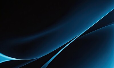 Wall Mural - deep blue abstract background 3d rendering