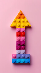 Sticker - Colored building blocks