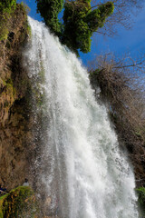 Poster - Beautiful and famous waterfall. Incredible beauty, crystal waters. Edessa, Greece