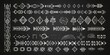 © Fotograf - Various tribal design elements on a blackboard, perfect for graphic design projects