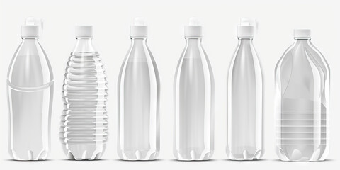 Pearl White Plastic Bottles: Sometimes used for some premium products, pearl white bottles can be recycled into new pearl white or darker-colored bottles.