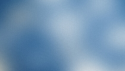 Poster - Highresolution image showcasing a blue gradient with a distinct grainy surface texture