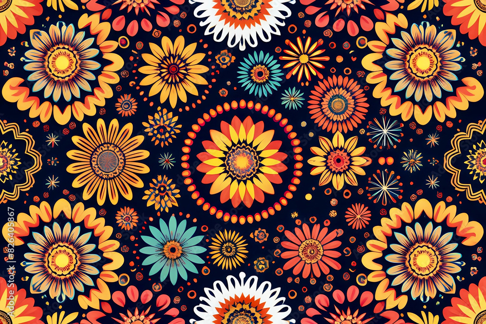 seamless floral pattern