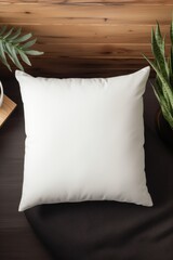 Wall Mural - White pillow mockup