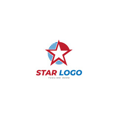 Wall Mural - star logo icon vector template