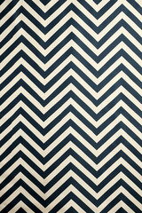 Fototapete - Abstract seamless background of heartbeat shapes forming chevron stripes, emphasizing direction,