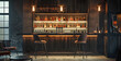 © Limitless Visions - Selective focus of contemporary bar counter or nightclub in luxury and elegant style.for background interior design.drinking concepts ideas