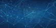 © Vactor Viky - wave technology beautiful wavy blue light lines with digital effect corporate concept. Wave line of flowing particles vector background.