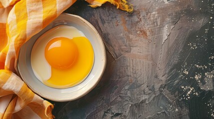 National Egg Day with copy space for text