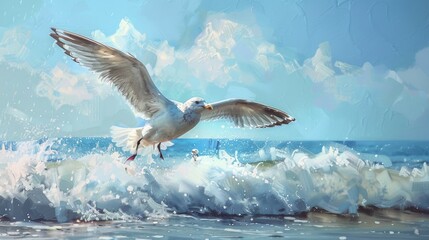 Wall Mural - Sea bird