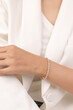 © Harshad - Diamond jewelry. Diamond bracelet on young woman