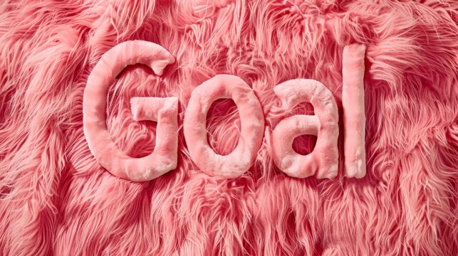 Pink Fur Success and Target concept art poster.