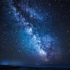starry sky.