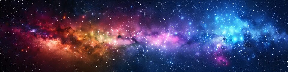 starry sky.
