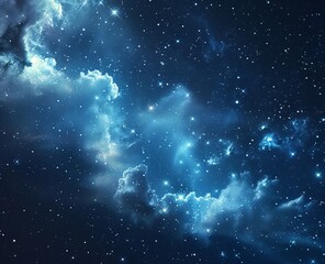 starry sky.