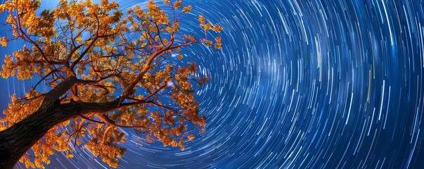 starry sky.