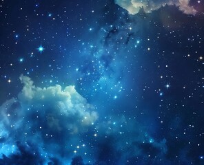 starry sky.