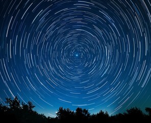 Wall Mural - starry sky.