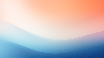 Leinwandbilder - Abstract gradient wave background, Minimal wavy abstract background