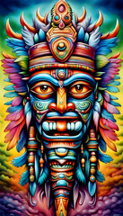 Wall Mural - totem