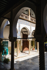 Wall Mural - Algiers traditional architecture in the casbah, HDR Image