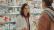 © mattegg - Female Pharmacy Consultant: Providing Professional and Caring Service in Organized Environment