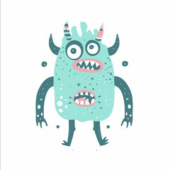 Sticker - Cartoon cute monster