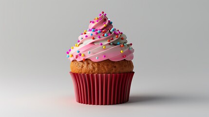 cupcake, cake, dessert, food, sweet, baked, icing, cupcakes, frosting, pink, chocolate, cream, muffi