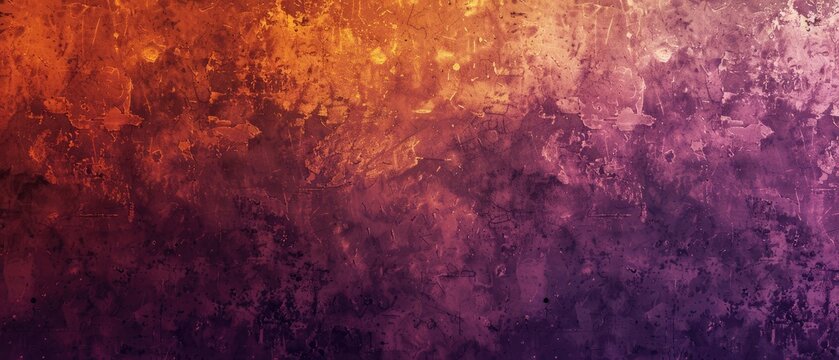 rich gradient texture in dark orange brown and purple hues featuring a cherry gold vintage background design art work banner presentation template invitation