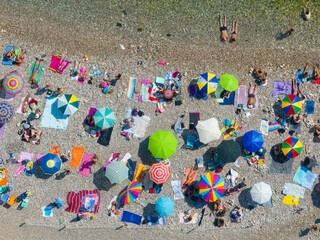 Wall Mural - Aerial View - Taormina, Italy