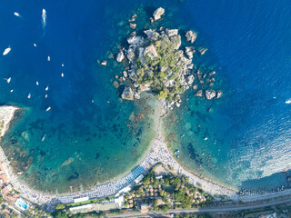 Canvas Print - Aerial View - Taormina, Italy