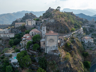 Poster - Church of San Nicolo - Savoca, Sicily, Italy